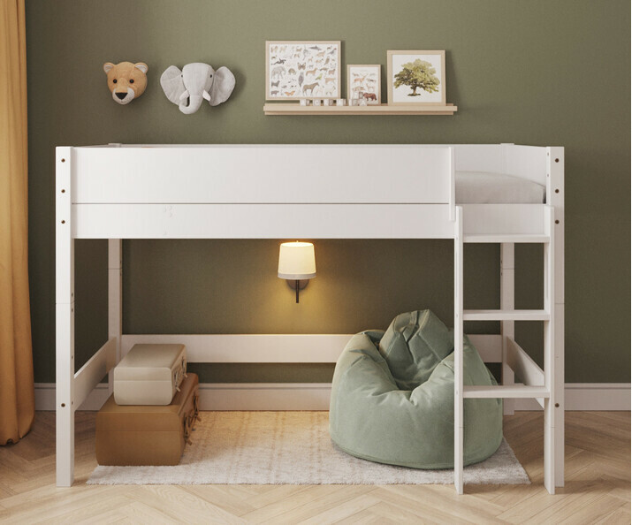 Lit mezzanine enfant avec matelas - Combeebed