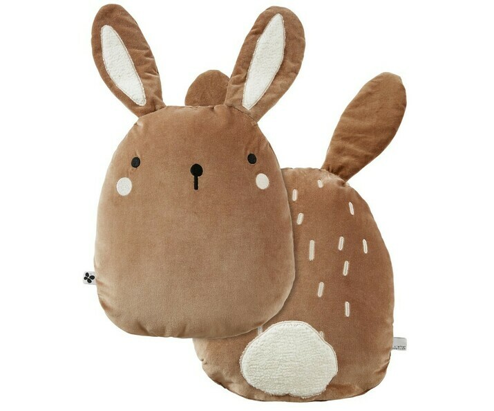 Coussin lapin recto/verso