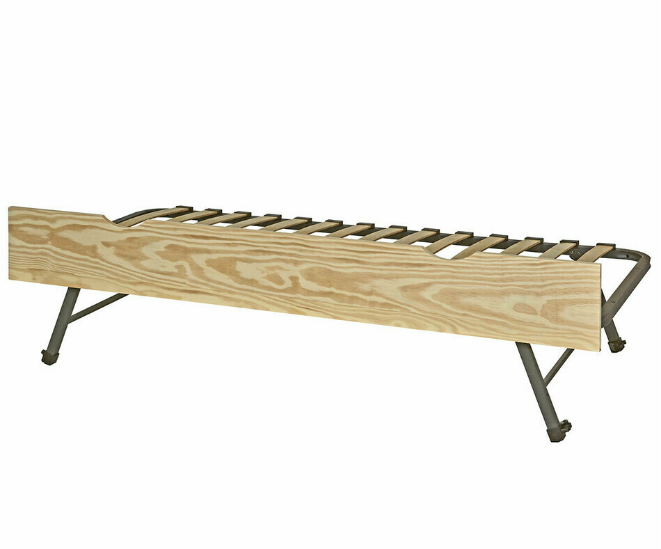 Sommier gigogne enfant Forey bois 90x190