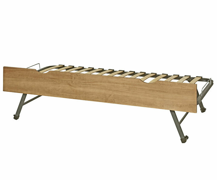 Sommier gigogne enfant Forey noisette 90x190