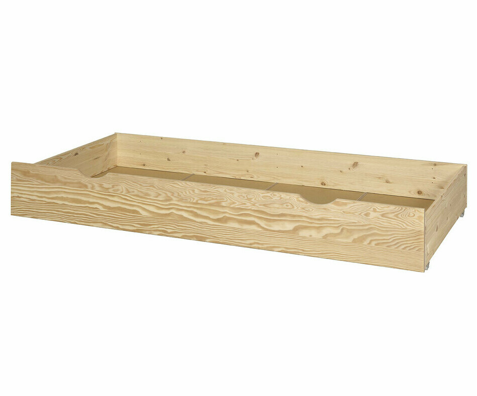 Tiroir de lit enfant Foray bois naturel 90x190 Tiroir de lit enfant Foray bois naturel 90x190