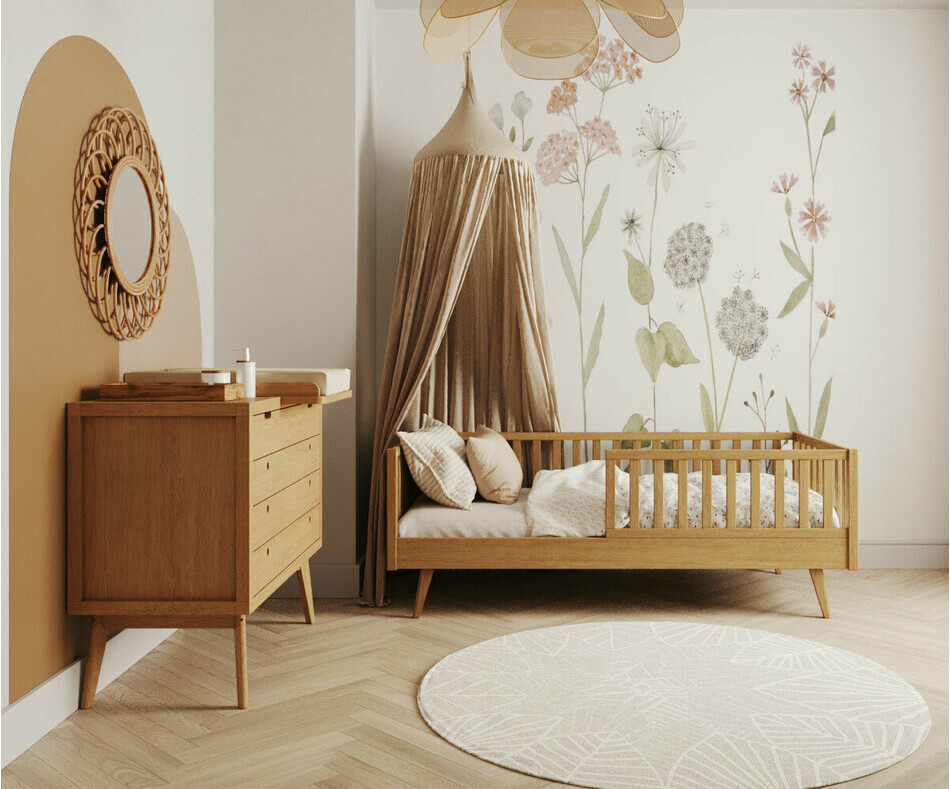 Chambre Capao blanche lit + commode Chambre Capao blanche lit + commode