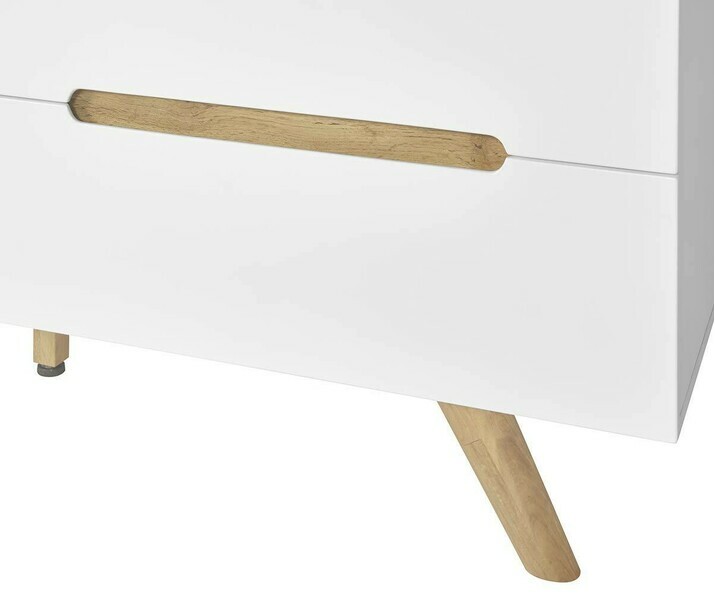 Zoom sur la commode 6 tiroirs