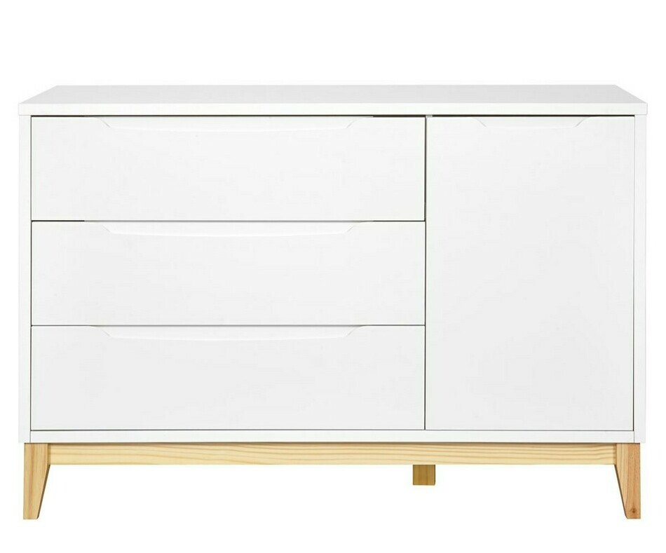 Commode avec 3 tiroirs et une porte