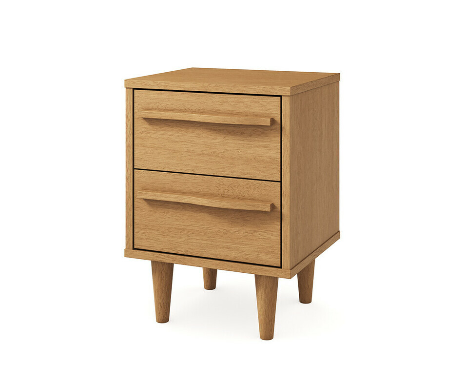 Chevet ado Lyson noisette en bois massif