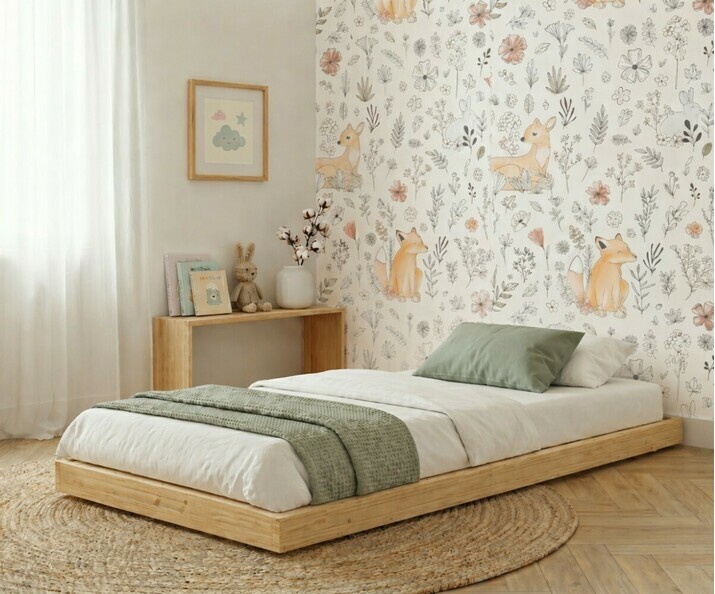 Lit Javari pour enfant version Montessori pieds repli�s