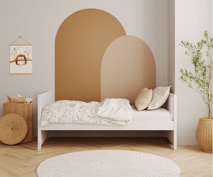 Lit Capao enfant blanc sans barrière de sécurité Lit Capao enfant blanc sans barrière de sécurité