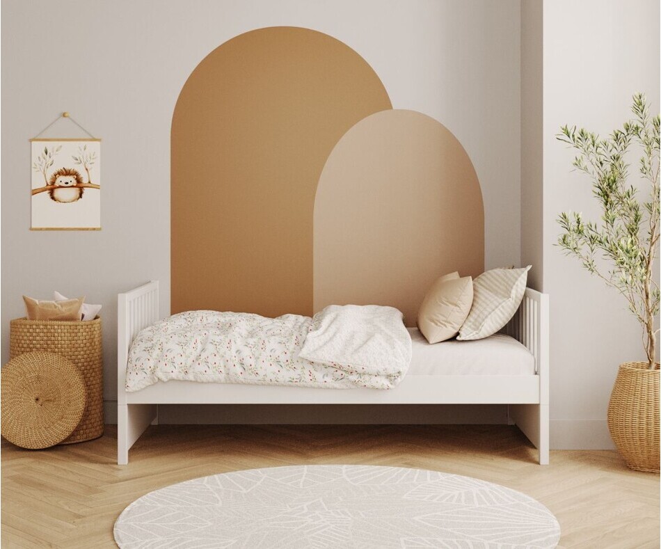 Lit Capao enfant blanc sans barrière de sécurité Lit Capao enfant blanc sans barrière de sécurité