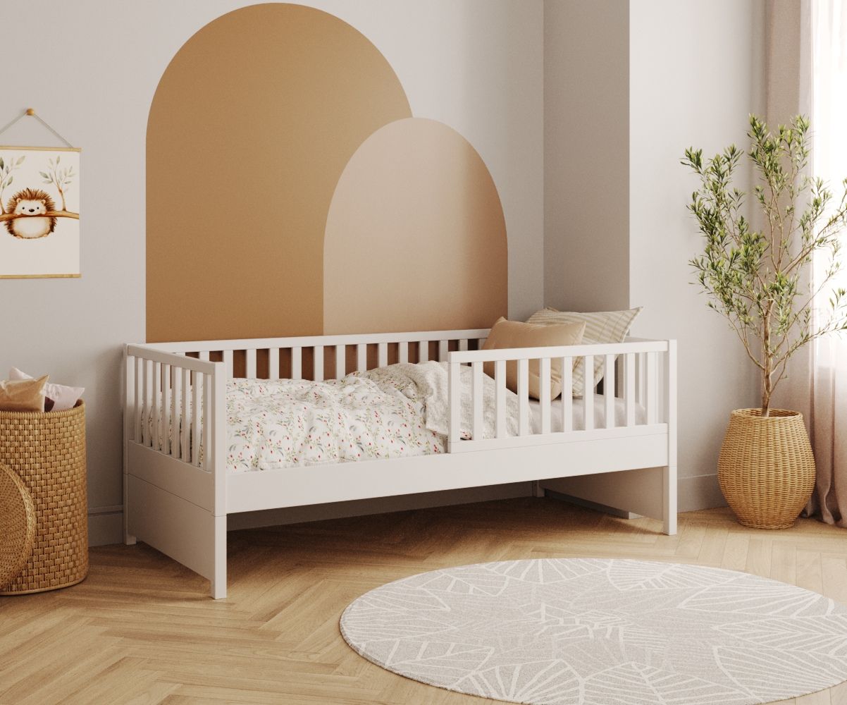 Lit Capao enfant blanc avec ses barrieres de s�curit�