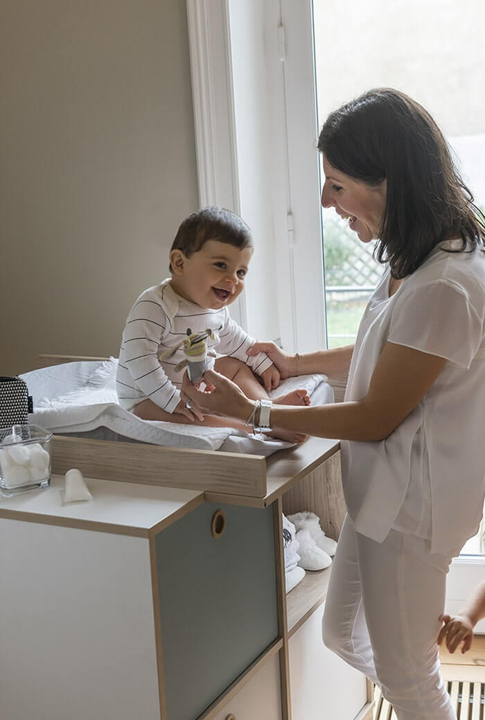 change bébé : mode d'emploi pour une table à langer plus greenLes