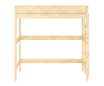 lit mezzanine XL bois massif