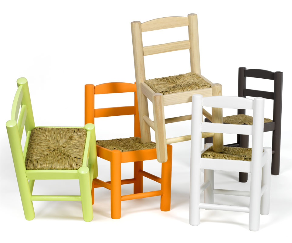 chaise pour enfant de toutes les couleurs