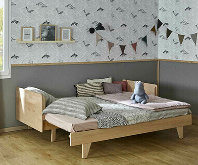 Lit gigogne, 2 couchages en 1