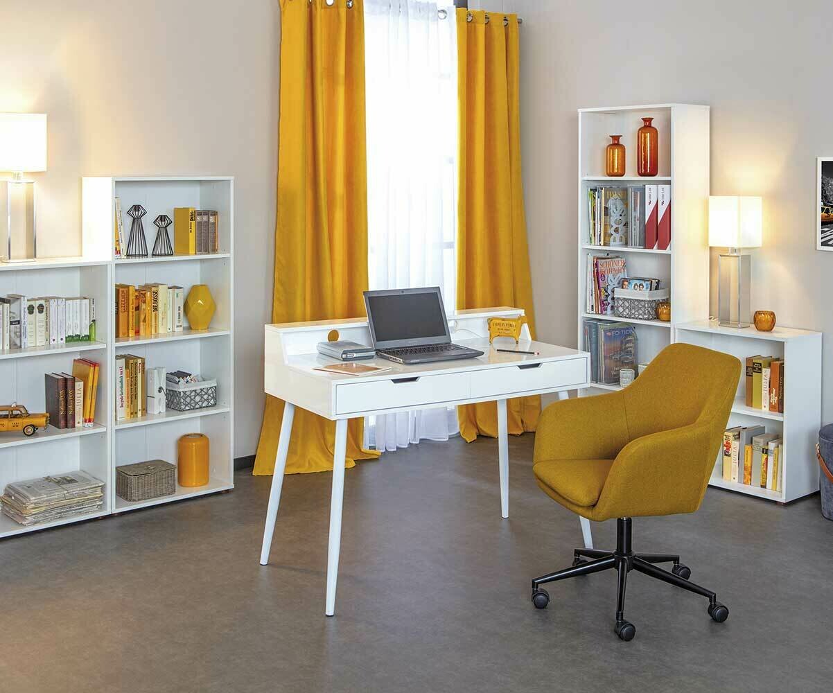 Bureau Ado avec Rangement Iléo - Mobilier Gain de Place et Fonctionnel