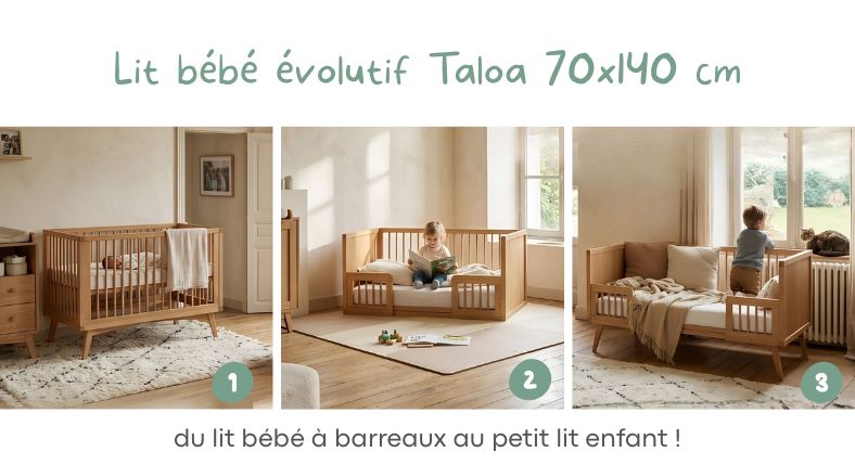 lit bébé évolutif