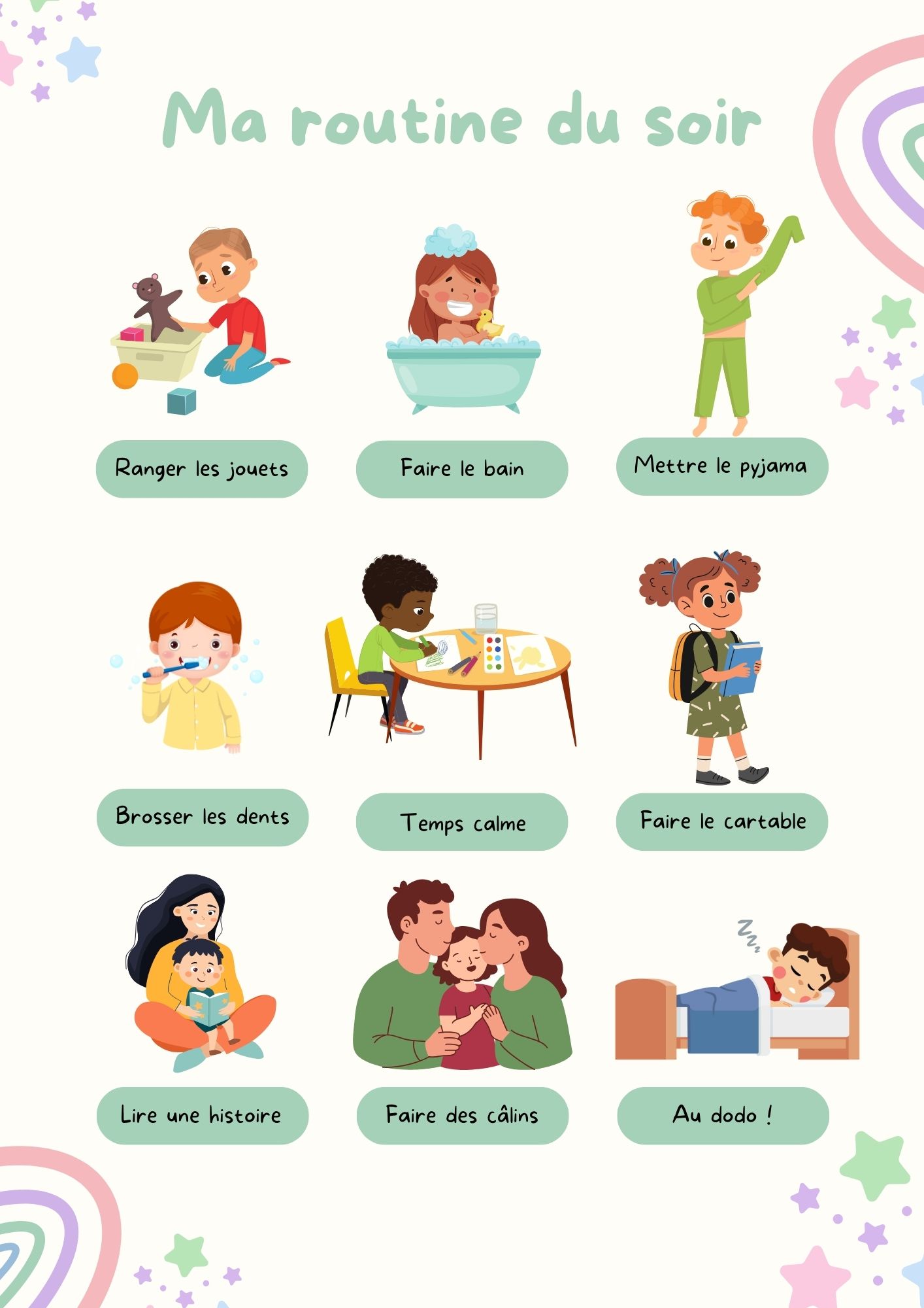 Routine Du Soir Enfant Astuces Et Conseils Pratiques