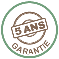 Garantie: 5 ans